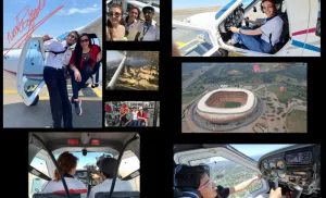 An Introductory Flight Training Lesson at Rand Airport