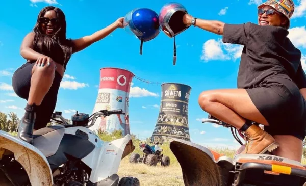 A Guided Quad Biking Tour for 2 Through Soweto