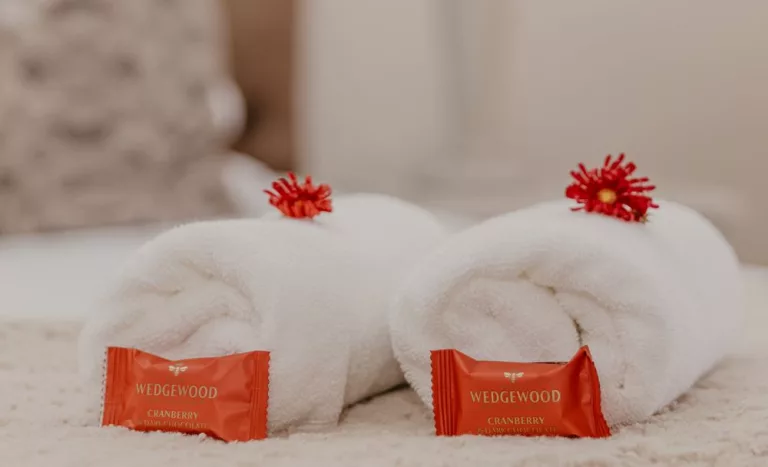 Be wined and dined with your partner while indulging in luxury and comfort