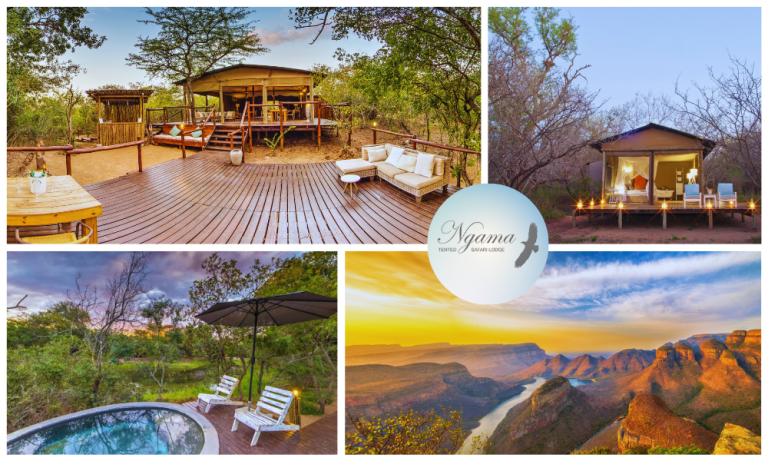 2-Night Wild Luxury Getaway for 2: Tented Chalet Stay with Breakfast & Dinner