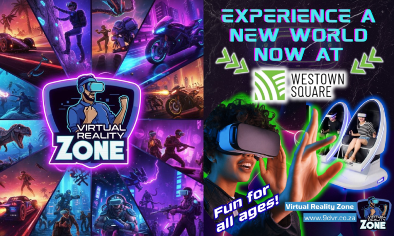 Immersive 9D Virtual Reality Experience for 2 People at Westown Square