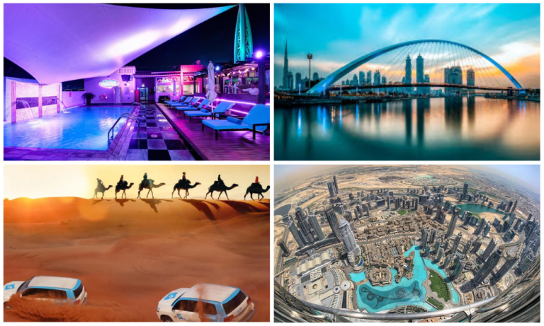 5-Night Dubai City & Sand Adventure – 4★ Stay for 2 with Desert Safari & City Tour