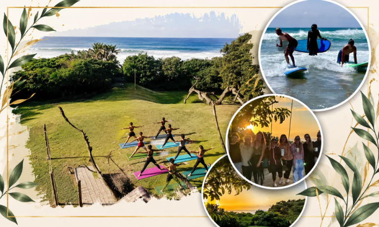 5 Day Umzumbe Surf & Yoga Retreat for 1 Person